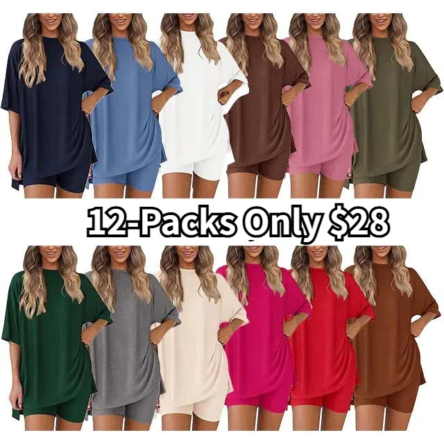🔥Women's Two Piece Lounge Set rt Travel Outfit