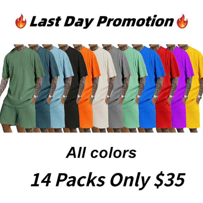 💝Last day promotion! Men's two-piece textured suit