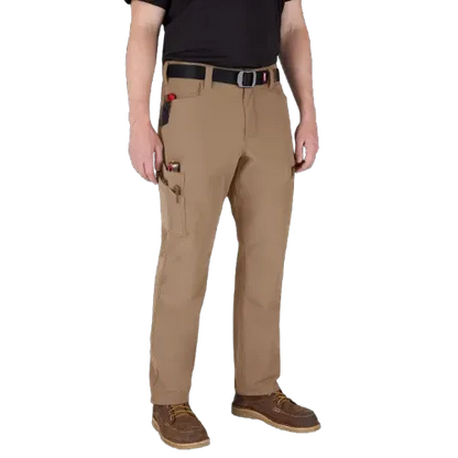 1Men's 8-PACK FREEFLEX Tech Work Pants with 7 Pockets