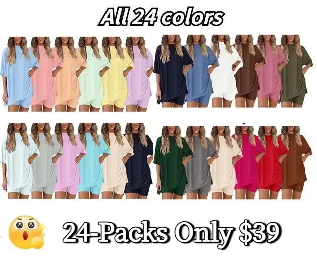 🔥Women's Two Piece Lounge Set rt Travel Outfit