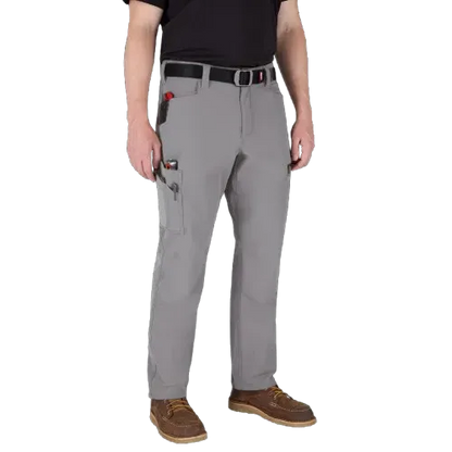 1Men's 8-PACK FREEFLEX Tech Work Pants with 7 Pockets