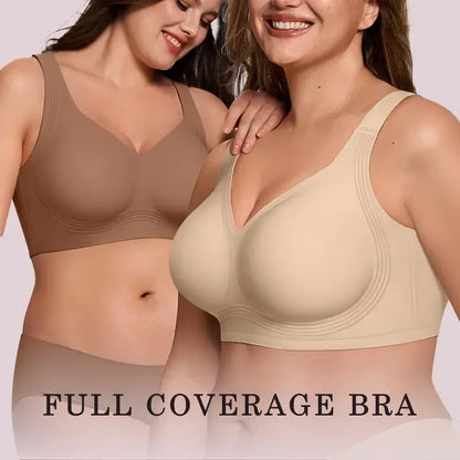 Women Jelly Bras Wirefree Full Coverage