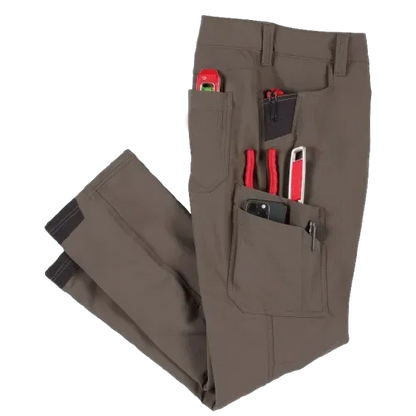 1Men's 8-PACK FREEFLEX Tech Work Pants with 7 Pockets